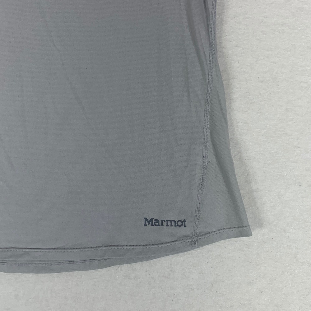 Marmot Cynthia T-Shirt Womens Small Gray Good Performance Hiking Running Tee - Picture 4 of 10